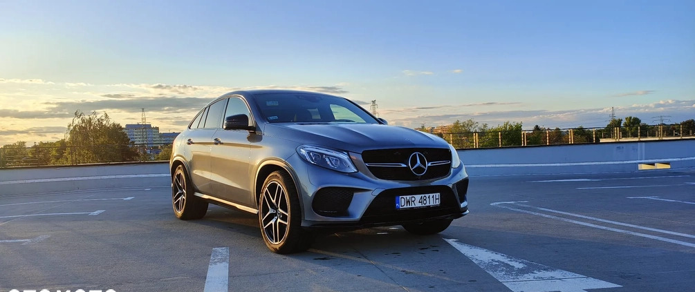 Mercedes-Benz GLE cena 219000 przebieg: 99000, rok produkcji 2017 z Wrocław małe 211